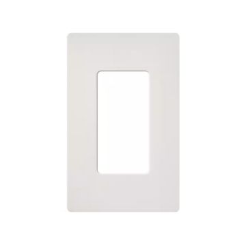 Picture of Lutron Claro 1-Gang Satin Wall Plate (lunar gray)
