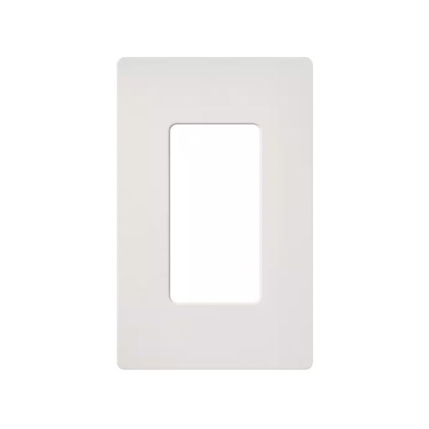 Picture of Lutron Claro 1-Gang Satin Wall Plate (lunar gray)