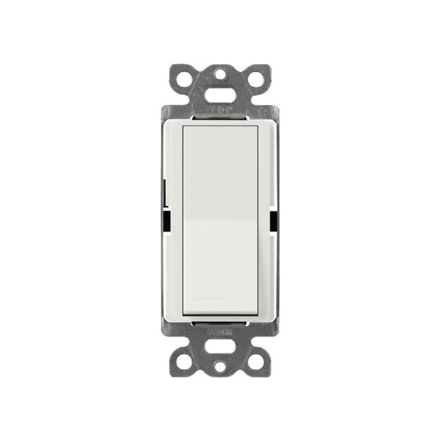 Picture of Lutron Claro Satin Color 1-Pole Switch (lunar gray)
