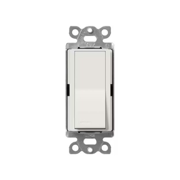 Picture of Lutron Claro 3-Way Satin Color Switch (lunar gray)