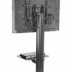 Picture of Peerless SmartMount Flat Panel Cart Black