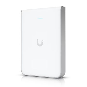 Picture of U6-IW-US Wall-mount WiFi6 AP w/ GbE POE switch