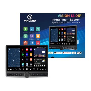 Picture of Vinland Vision Series Universal 13" Single-DIN Knob+Hard Buttons 8G+128G, 4G LTE