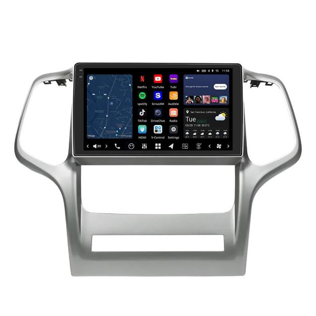 Picture of Vinland JEEP Grand Cherokee 2011-2013, 9" screen