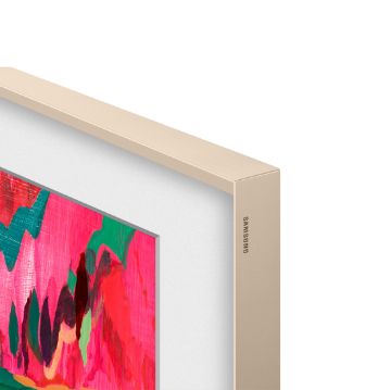 Picture of Samsung 75" 2025 The Frame Pro Customizable Bezel Sand Gold Metal