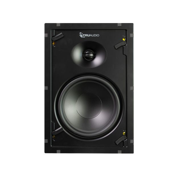 Picture of TruAudio 2-way In-Wall Ghost Speaker w/ TruGrip 8" Poly Woof