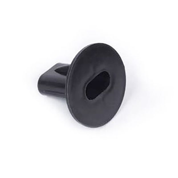 Picture of ASKA Dual RG6 Feed-Thru Bushings (black, 100 pk)