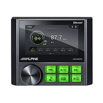 Picture of Alpine Weather-Resistant Digital Media Receiver w/4.3" Display for UTV & Powersports Applications