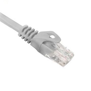 Picture of Quest 10' Cat 5e Snagless/Molded Patch Cord (grey)