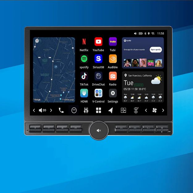 Picture of Vinland Vision Series Universal 7" Double DIN 8G+128G, 4G LTE