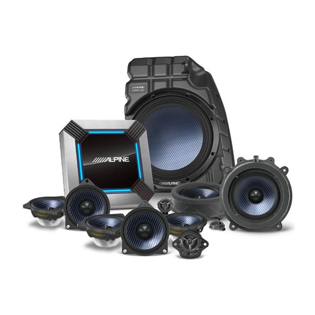 Picture of Alpine 11 Speaker Sound System,  2018-21 Tesla Model 3