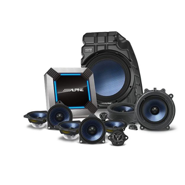 Picture of Alpine 13 Premium Speaker Sound System, 2022 Tesla Model 3