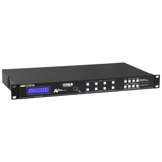 Picture of AVPro Edge 18Gbps 4x4 HDMI/HDBaseT Matrix  ICT, EDID, RS-232 (open box)