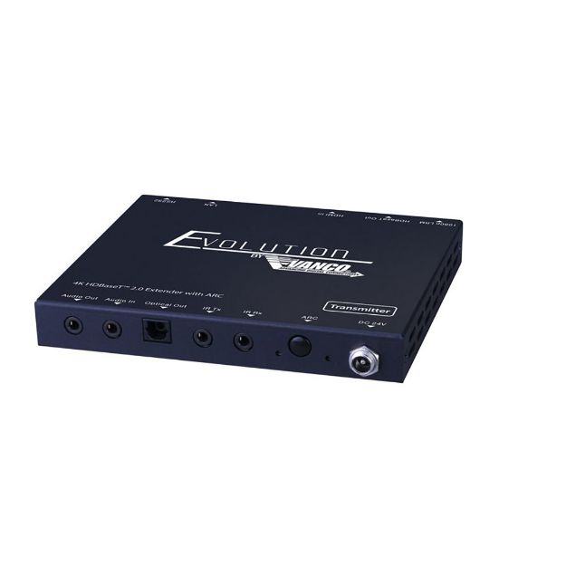 Picture of Vanco Evolution HDBaseT 4K Slim HDMI 70M Extender w/ARC (open box)