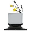 Picture of JVC 10.1" DMR Floating HD Panel, Split screen Wireless CP/AA, 1-Din compact Modular Chassis, iData,