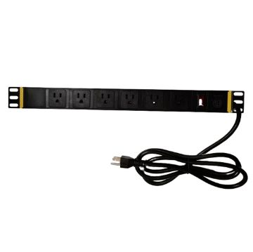 Picture of TruAudio Rack-mounted Power Distribuion Power Strip 6 outlet