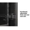 Picture of Red Atom 42U Enclosed Locking Rack with Active Cooling(V2) (Open Box)