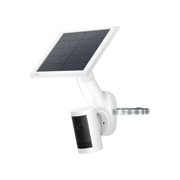Picture of Ring Pole and Wall Mount for Cameras and Solar Panels White gen 2