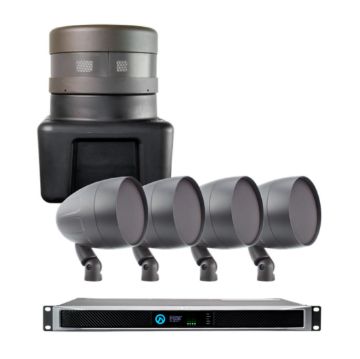 Picture of TruAudio (1) 12" Subwoofers, (4) 6.5" Landscape Speakers, and (1) LEA Amplifier