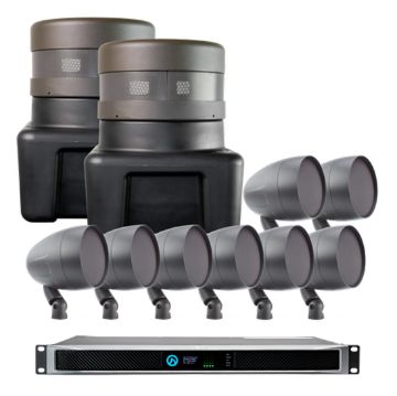 Picture of TruAudio (2) 10" Subwoofers, (8) 6.5" Landscape Speakers, and (1) LEA Amplifier