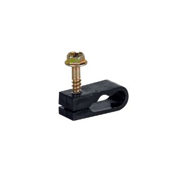 Picture of Custom Tool Ground Wire Screw Clips (black)