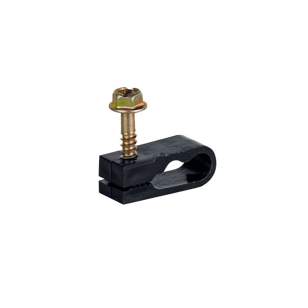Picture of Custom Tool Ground Wire Screw Clips (black)