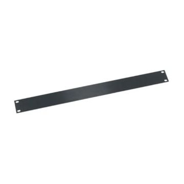 Picture of Middle Atlantic 1RU Flat Blank Rack Panel, Black Brushed and