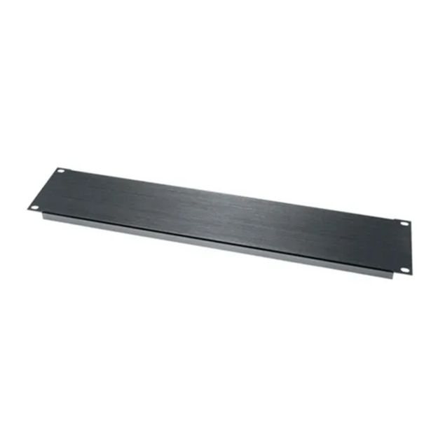 Picture of Middle Atlantic 2RU Flat Blank Rack Panel, Black Brushed and