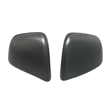 Picture of Rydeen Tesla Carbon Fiber Sideview Mirror Protector Caps 2019+ Model Y (black matte)