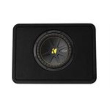 Picture of KICKER CompC 10" (25cm) Subwoofer in Thin Profile Enclosure