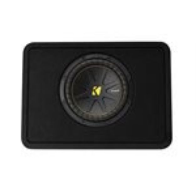 Picture of KICKER CompC 10" (25cm) Subwoofer in Thin Profile Enclosure