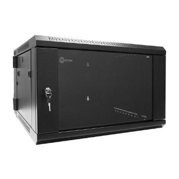 Picture of Red Atom 6U Enclosed Rack Swing Out Wall Mount w/ Reinforced Hinge(V2)
