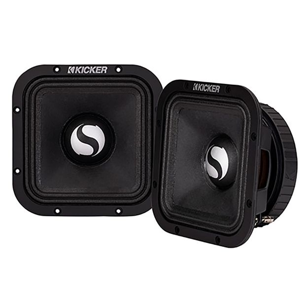 Picture of KICKER ST7MR8 7" Street Series 8-Ohm Square Midrange Speaker