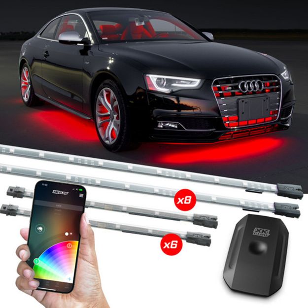 Picture of XKGLOW XKchrome Car Kit ADV