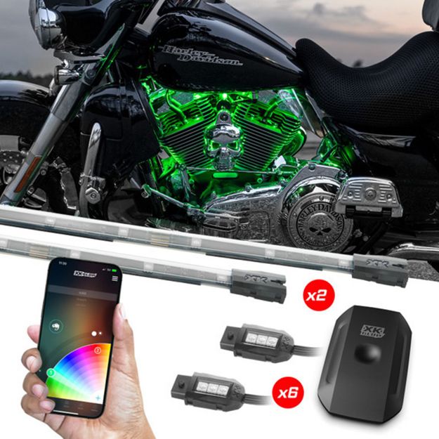 Picture of XKGLOW XKchrome Moto MINI Kit