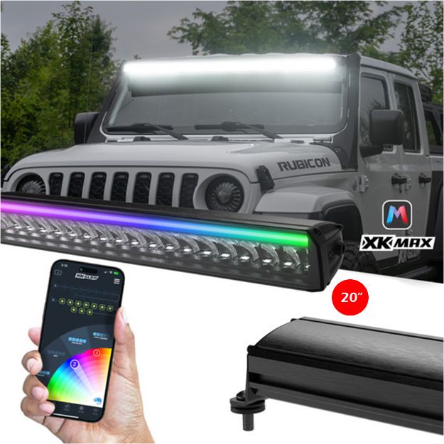 Picture of XKGLOW XKmax LED Bar 20IN RGBW DRL