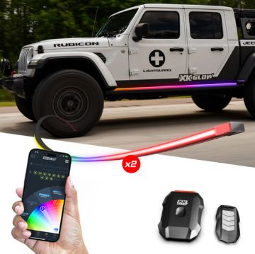 Picture of XKGLOW XKmax Body Gap Jeep Running Board Kit