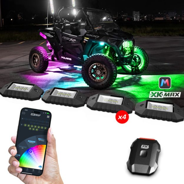 Picture of XKGLOW XKmax Rock Kit 4PC RGBW