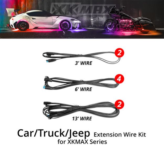 Picture of XKGLOW XKmax Ext Kit Car/Truck/Jeep