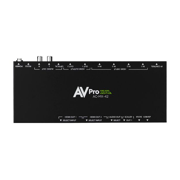 Picture of AVPro Edge 18Gbps True 4K60 4:4:4, 4x2 Matrix & Auto Switch/