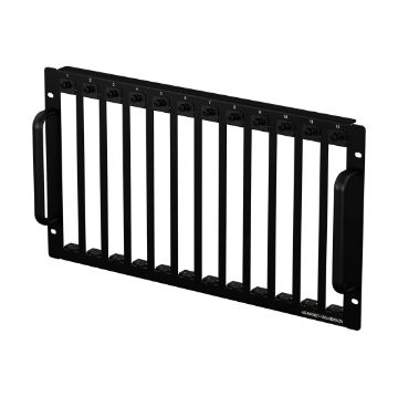 Picture of AVPro Heavy Duty metal rack chassis for installing up to 12