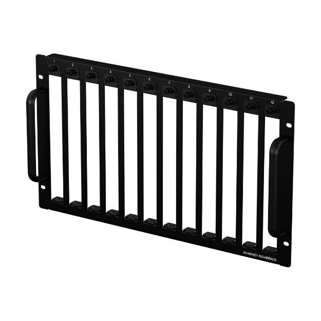 Picture of AVPro Heavy Duty metal rack chassis for installing up to 12