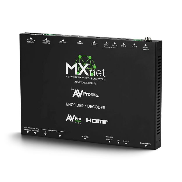 Picture of AVPro Edge MXnet USP Plus 4K60 H.265/264 AVoIP Transciever