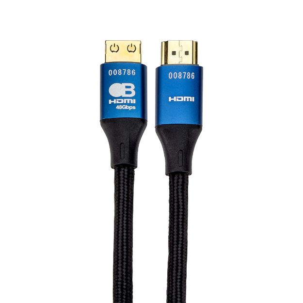 Picture of AVPro Bullet Train 3M Premium HDMI Cable (48Gbps) Steel Head