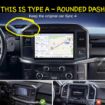 Picture of RDV Rounded Dash, 13" Screen Upgrade for 2022-2025 F-Series Truck w/8" Sync 4