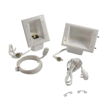 Picture of DataComm TV Cable Organizer Kit with Duplex Power Solution