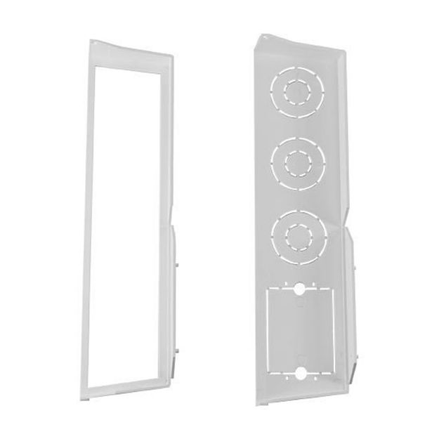 Picture of DataComm Cable Trench System Open End Cap & Knockout End Cap