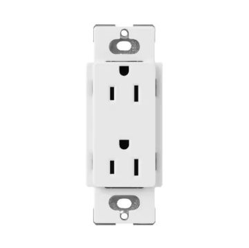 Picture of Lutron Claro 15A Receptacle (white)