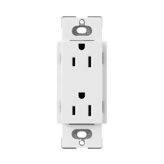 Picture of Lutron Claro 15A Receptacle (white)