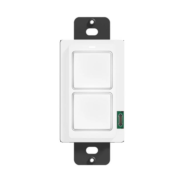 Picture of RTI 2-Button POE Keypad Controller